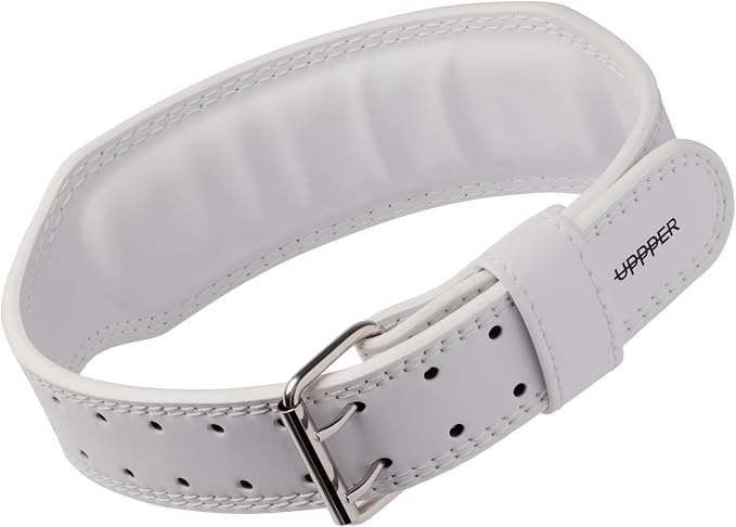 Weight Lifting Belt - Double Prong 4” to 2.5” Tapered Premium Lifting Belt for Men and Women - Ultimate Back Support For Weightlifting and Powerlifting | Premium Fitness Gear
