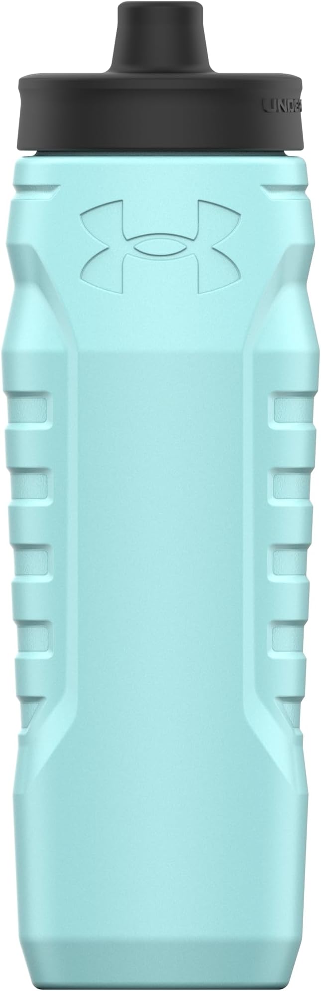 Under Armour Squeeze Water Bottles, 32 oz Water Bottles, Sideline Sports Water Bottle with Quick-Shot Lid, Quick & Easy Hydration, Gym Water Bottles, Squeeze Bottle, 1 32oz Bottle