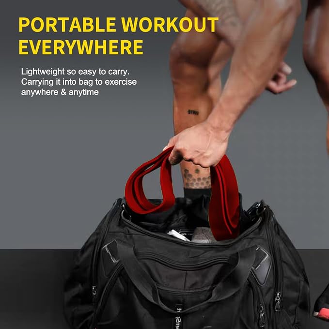 ROSAPOAR Resistance Band Pull up Band Fitness Exercise Bands Natural Latex for Workout Body Stretch Powerlifting Band Fitness Sport Training at Home/The Gym