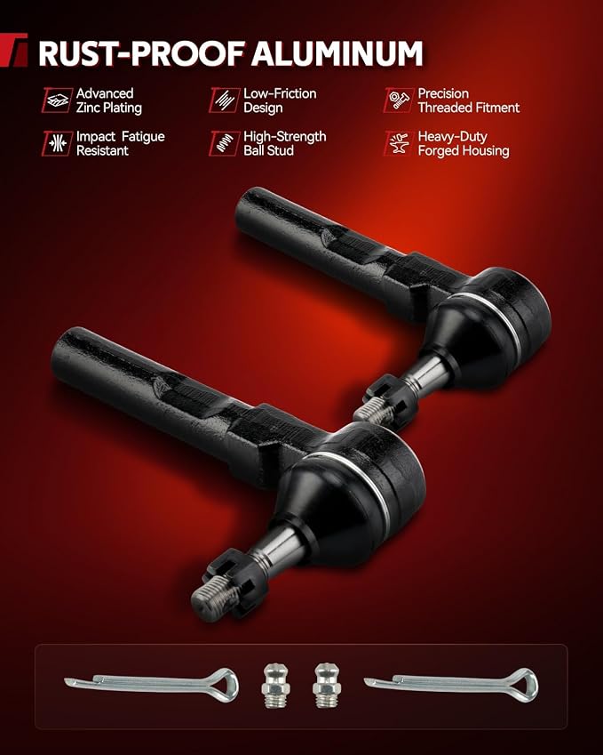 Torchbeam Hydraulic Steering Rack & Pinion Kit Fit for 1999-2006 Silverado 1500/Sierra 1500 RWD, 2007 Silverado 1500 Classic/Sierra 1500 Classic, Only for RWD, with Outer Tie Rod Ends, OEM 22-1000
