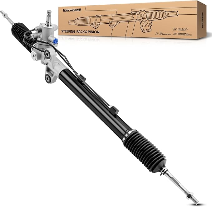 Torchbeam Power Steering Rack & Pinion Assembly Fit for 2009-2015 Pilot, Hydraulic System Steering, Replaces OEM 26-2754