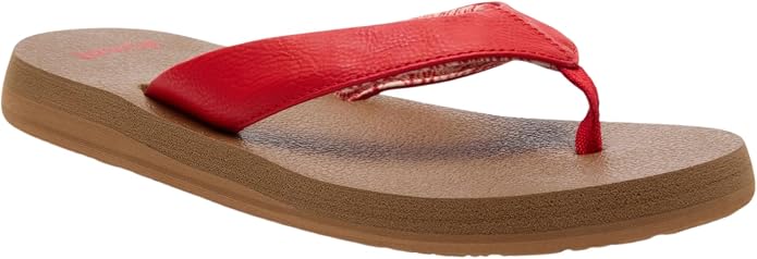 Sanuk Yoga Mat II | Flip Flops for Women | Yoga Sandals For Women | Women's Beach Sandals | Memory Foam Footbed