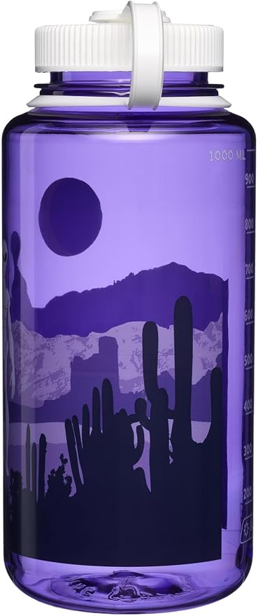 Nalgene 32 oz Wide Mouth Water Bottle, Aliens
