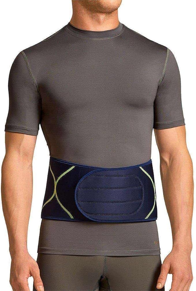 Tommie Copper Back Brace and Posture Corrector for Men l Sweat Wicking Breathable Back and Muscle Compression Support for Men