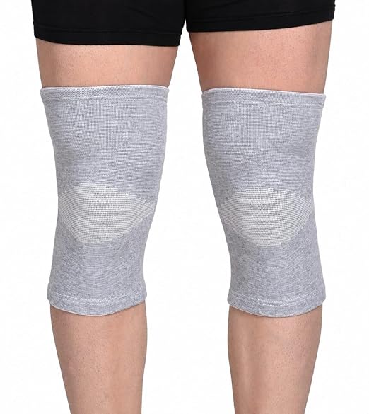 Bamboo Knee Sleeve For Joint Pain Relif (XL 51-57cm Thigh)