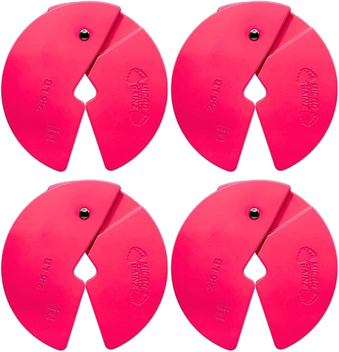 Micro Gainz 2.5LB Dumbbell Fractional Weight Plates, 4-Piece