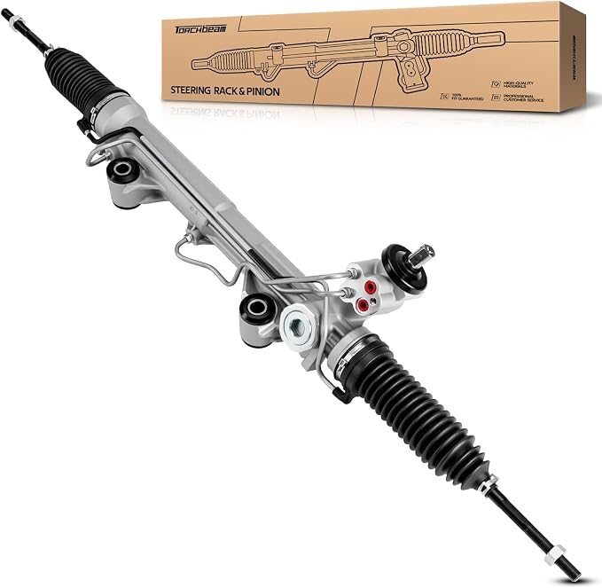 Torchbeam Power Steering Rack & Pinion Assembly Fit for 2001-2011 Ranger, 2002-2003 Explorer Sport, 2004-2009 B2300, 2001-2006 B3000, Hydraulic System Steering, Replaces OEM 22-256