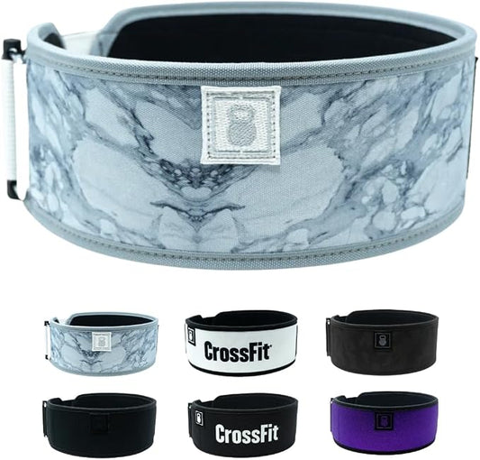 2POOD 4" Weightlifting Belt | CrossFit® Weightlifting Belt | 4-inch Wide and Built for Support, Flexibility, and The Ability to Cross Train Easily