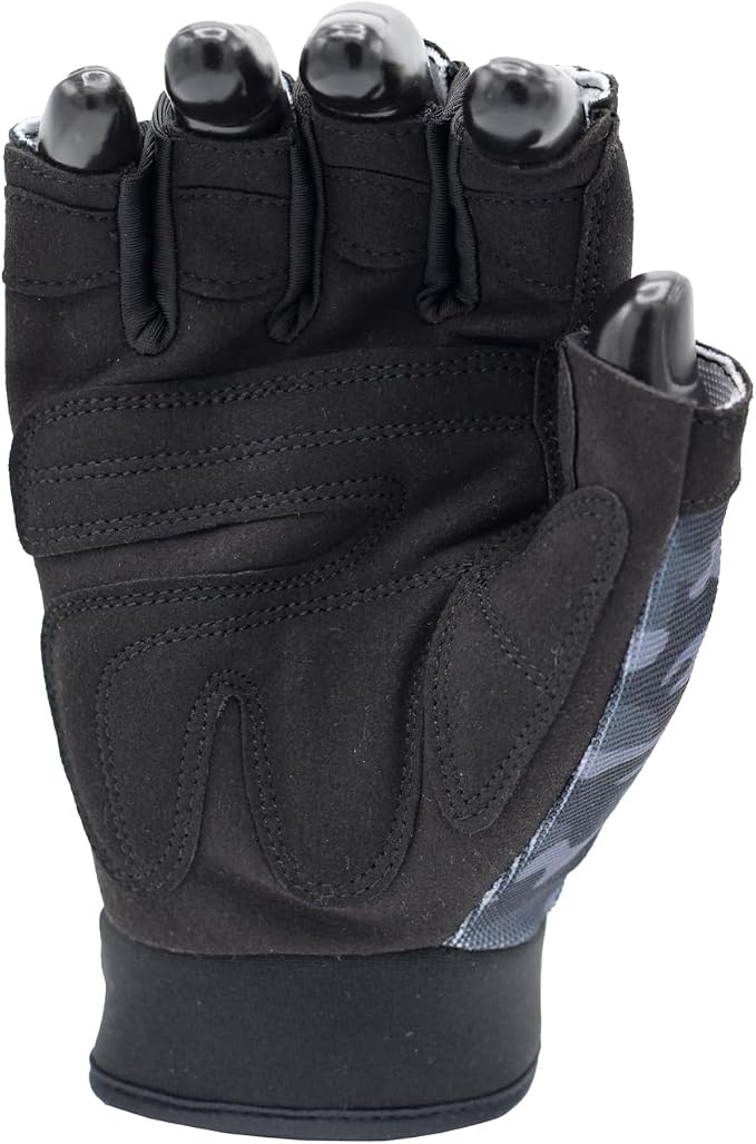 MRX Weightlifting Gloves for Men Workout Gloves Mens Wrist Support Lifting Gloves Male Gym Gloves | Workout Gym Accessories for Men Weight Lifting Fingerless Gym Exercise for Powerlifting