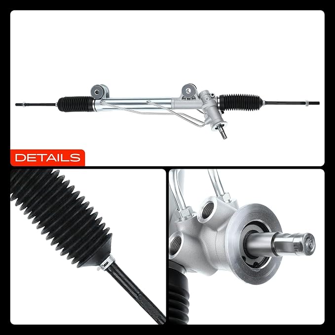 A-Premium Power Steering Rack and Pinion Assembly with Outer Tie Rod Ends | Fits Chevy Silverado 1500 & GMC Sierra 1500 1999-2006 RWD Only, Eliminates Leaks & Annoying Hydraulic Steering Noise