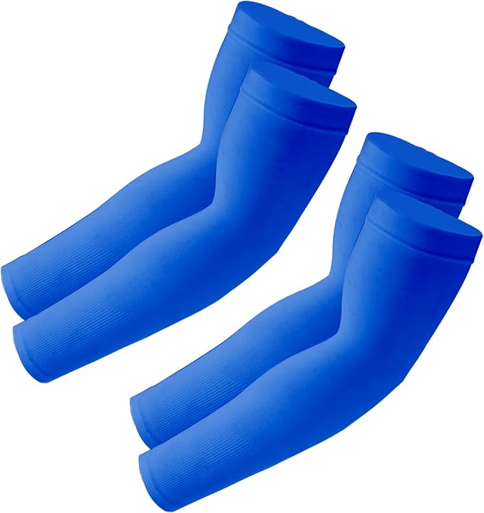 SHEVERCH Cooling Arm Sleeves Sun UV Protection Compression for Men Women | 2Pairs, UPF 50, Sports Compression,Tattoo Cover Up ,Fittness,Baseball,Basketball,Cycling,Hiking,Football,Outdoor