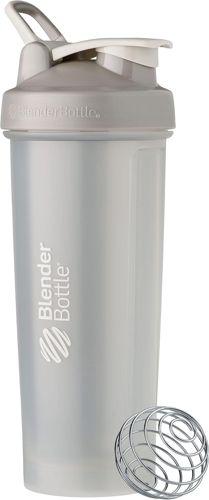 BlenderBottle Classic V2 Plastic Shaker Bottle 32 oz Pebble Grey
