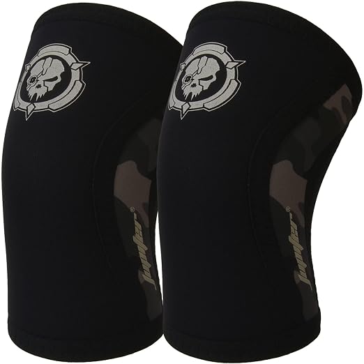 Jupiter Elbow Sleeves (Pair),Support for Squat,Weightlifting,Powerlifting,Basketball and Tennis,5mm Neoprene Compression Brace for Both Women and Men （Medium）