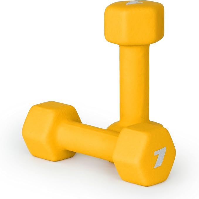 CAP Barbell Neoprene Dumbbell Weights Pairs & Sets | Color Series