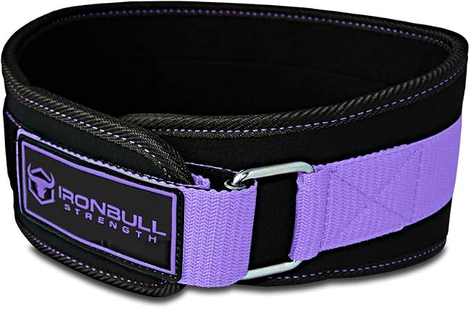 Women Weight Lifting Belt - High Performance Neoprene Back Support - Light Weight & Heavy Duty Core Support For WeightLifting and Fitness