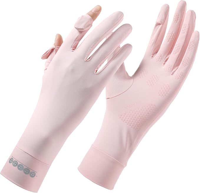 Women Driving Gloves, UV Protection Sun Gloves, Touchscreen Full Finger | UPF 50+ fabric blocks 99% UV rays, protecting hands during driving, cycling, fishing, hiking and outdoor activities