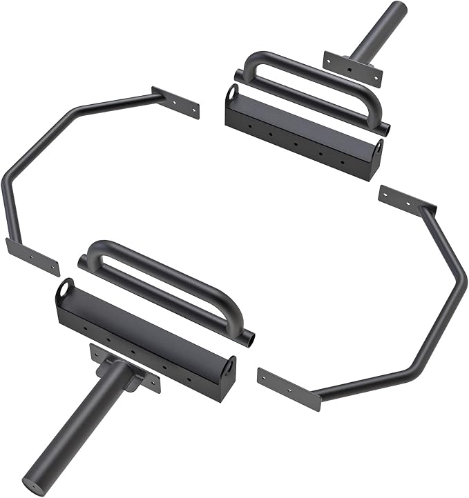 Kipika Adjustable Dumbbell to Barbell Converter - EZ Curling Bar Adapter - Versatile Weightlifting Equipment for Home Gym