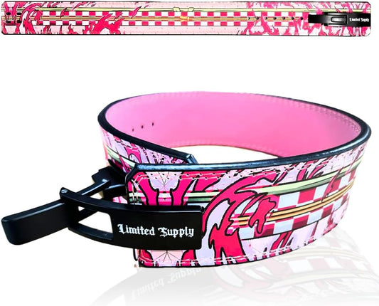 Anime Lever Belt, Weight Lifting Belt, Heavy Duty Powerlifting Weightlifting Gym Belt for Deadlifts Squats Back Support