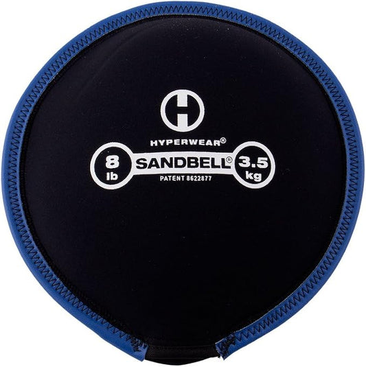 HYPERWEAR SandBell® Soft Sandbag Weight (2–50 lbs) – Pre-Filled with Clean USA Sand, Safe Soft Weight for Strength Training, HIIT, Functional Fitness, Rucking & Home Workouts