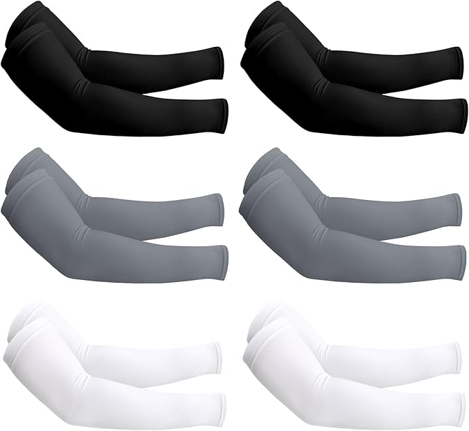 PFFY UV Protection Cooling Arm Sleeves for Men and Women UPF 50 Sun Sleeve