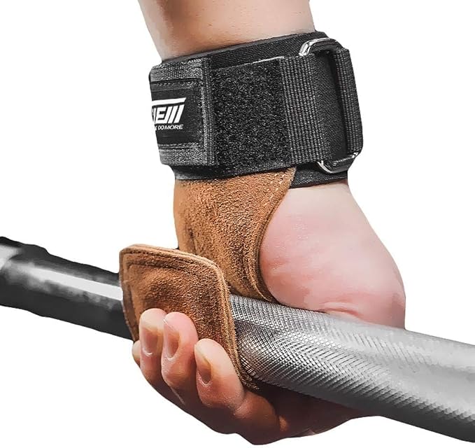 TAVIEW Wrist Straps for Weightlifting for Maximum Grip Support - Lifting Deadlift Strap & Weight Lifting Grips Gloves for Working Out Pull Up Deadlifting & Shrugs