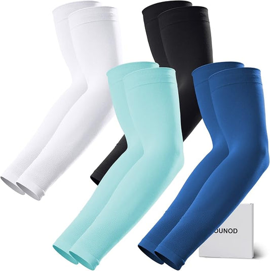 GOUNOD Arm Sleeves for Men Women,Compression Sleeves to Cover Arms for Men Working,Sun Sleeves for Men UV Protection