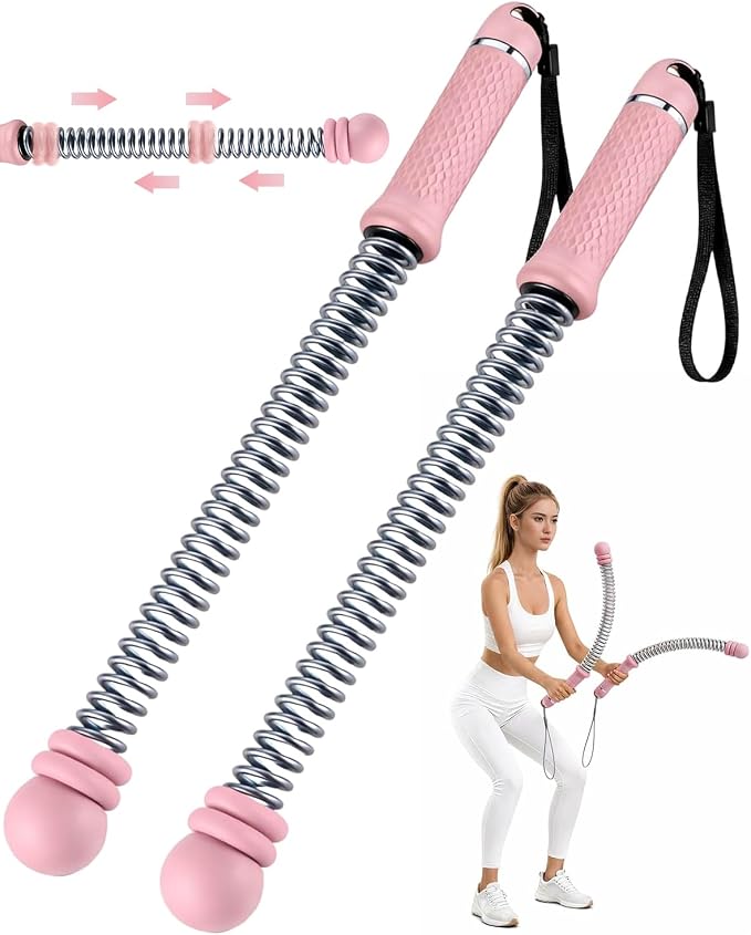 Ropeless Battle Ropes for Home Gym, Adjustable Weight, Weighted Workout Cords for HIIT, Strength, and Low-Impact Cardio Training, Home Gyms to Burn (Black)