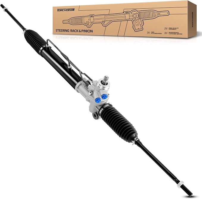 Torchbeam Hydraulic Power Steering Rack and Pinion Replacement for Hyundai 2001 2002 2003 2004 2005 2006 Elantra All Models Replace# 262411