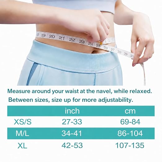 Ultra-Thin & Lightweight Back Brace for Lower Back Pain,Sciatica,Scoliosis,Slipped Disc- Breathable & Adjustable Back Brace Belt for Women and Men under clothes,Black.