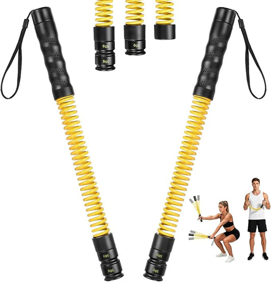 Ropeless Battle Ropes for Home Gym, Weighted Ropeless Battle Adjustable Resistance Levels Ropeless Battle for Strength Training and Full Body Exercise