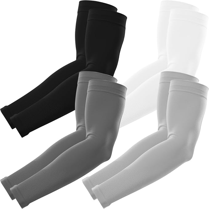 Cooling Arm Sleeves for Men & Women - UV Protection,Quick-Drying Compression Sleeves,Tattoo Cover Sleeves for Arms