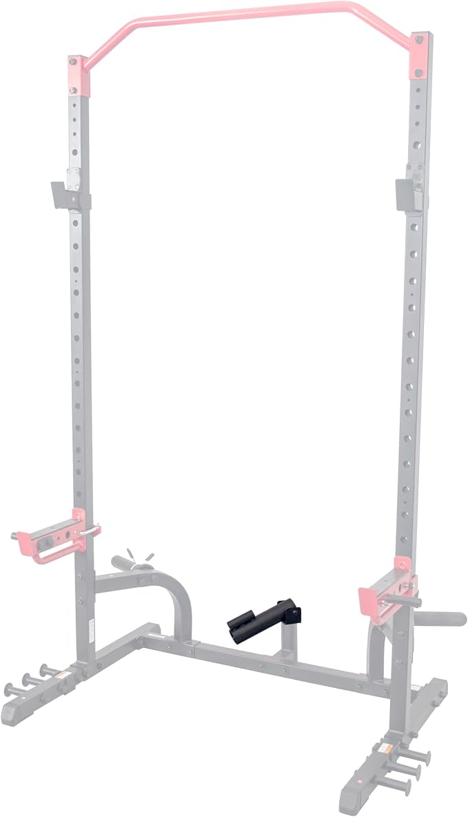Sunny Health & Fitness Power Cage Squat Rack Attachments for Home Gym | Strength Training, Expanded Workout Variety, Durable Construction, Secure Fit, Quick Installation, Versatile Exercise Support