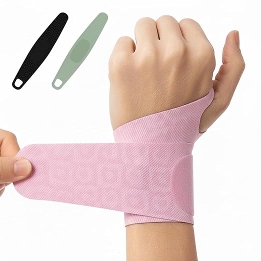 aoFIT Adjustable Wrist Brace for Pain Relief, Carpal Tunnel & Tendonitis Support – Ergonomic Compression, Breathable & Anti-Slip Design, Fits Left & Right Hand, Ideal for Sports, Gaming & Office Use