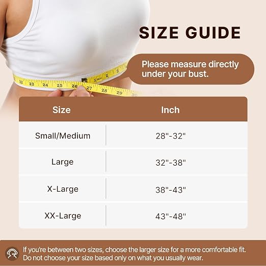 Fit Geno Invisilite Posture Corrector for Women Adjustable Upper Back Brace | Slim and Lightweight, It Stays Invisible Under Clothes, So You Can Wear It Comfortably Through Desk Work or Errands
