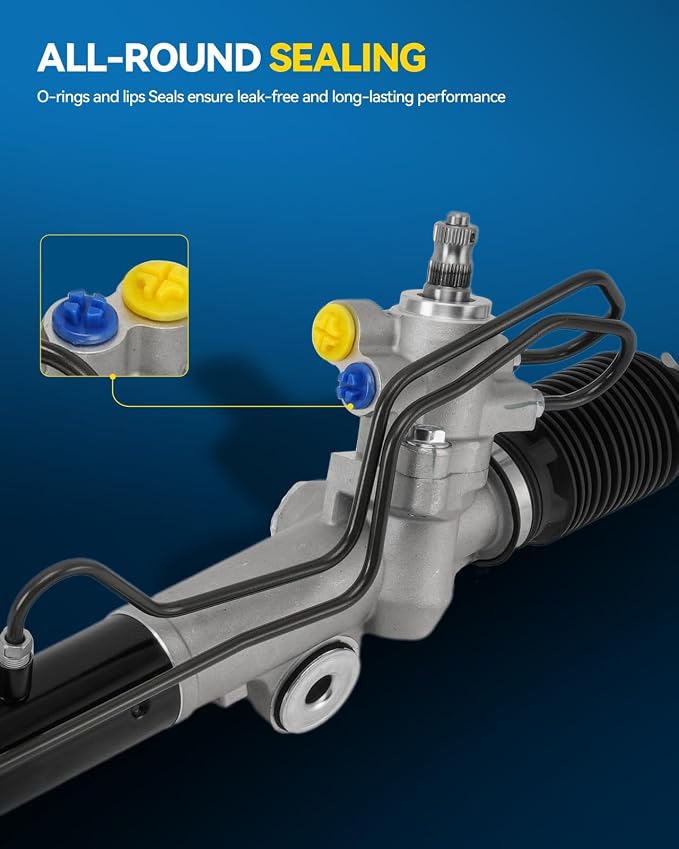 PHILTOP Power Steering Rack and Pinion Assembly Compatible with 2004-2008 Maxima, 2002-2006 Altima 3.5L Replace 26-3014, 263014, 49001ZB010, 49521N