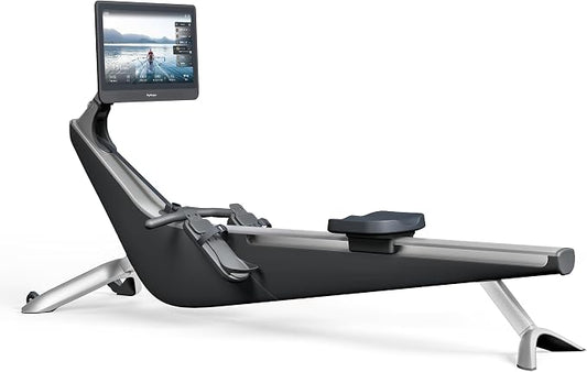 Hydrow Origin Rowing Machine for Home with Immersive 22'' Rotating HD Touchscreen - Live Row Machine Home Workout, Magnetic Drag Technology, 375lb Weight Capacity Rower - 30-Day Trial & Year Warranty