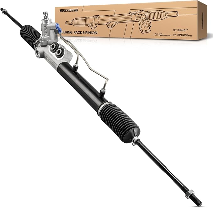 Torchbeam Power Steering Rack & Pinion Assembly Fit for 2009 Tucson, Hydraulic System Steering, Replaces OEM 26-2464