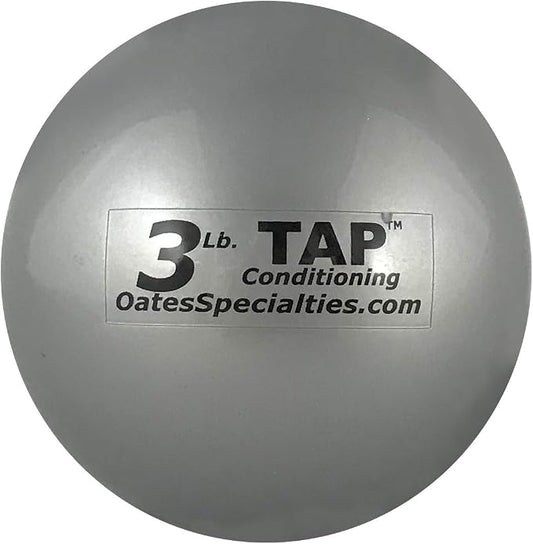 TAP Conditioning Mini-Medicine Ball | Used As a Replacement for Small Dumbbells | Used for Indoor Shot Put (Training Only) | Increase Grip Strength | Use for Slams, Tosses, and Throws