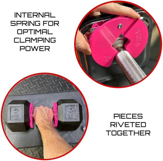 Micro Gainz 1.25LB Dumbbell Fractional Weight Plates, 2-Piece