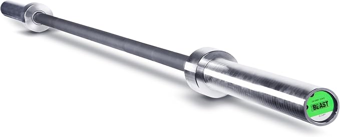 Cap Pro Series 7FT Olympic Barbell, Weightlifting Bar for Strength Training