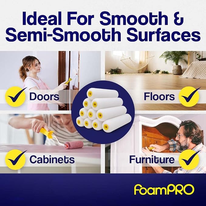 Foampro 175 Foam Paint Roller, Pack of 1