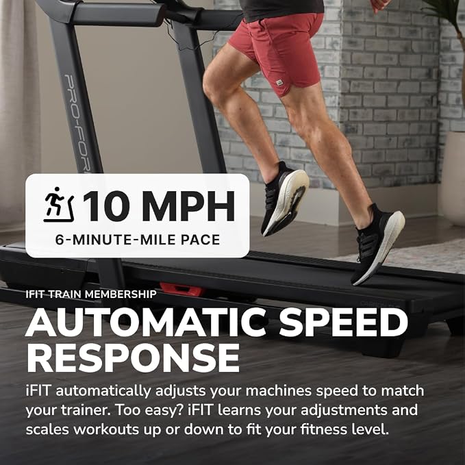 Proform Carbon Treadmills: Treadmills for Walking and Running with Built-in Fan and SpaceSaver Design