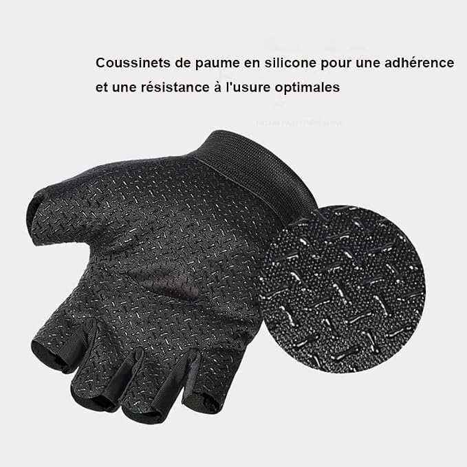 INOGIH Workout Exercise Gloves for Men and Women - Lightweight Gym Gloves for Weight Lifting, Cycling, Training