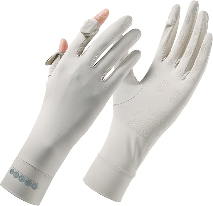 Women Driving Gloves, UV Protection Sun Gloves, Touchscreen Full Finger | UPF 50+ fabric blocks 99% UV rays, protecting hands during driving, cycling, fishing, hiking and outdoor activities