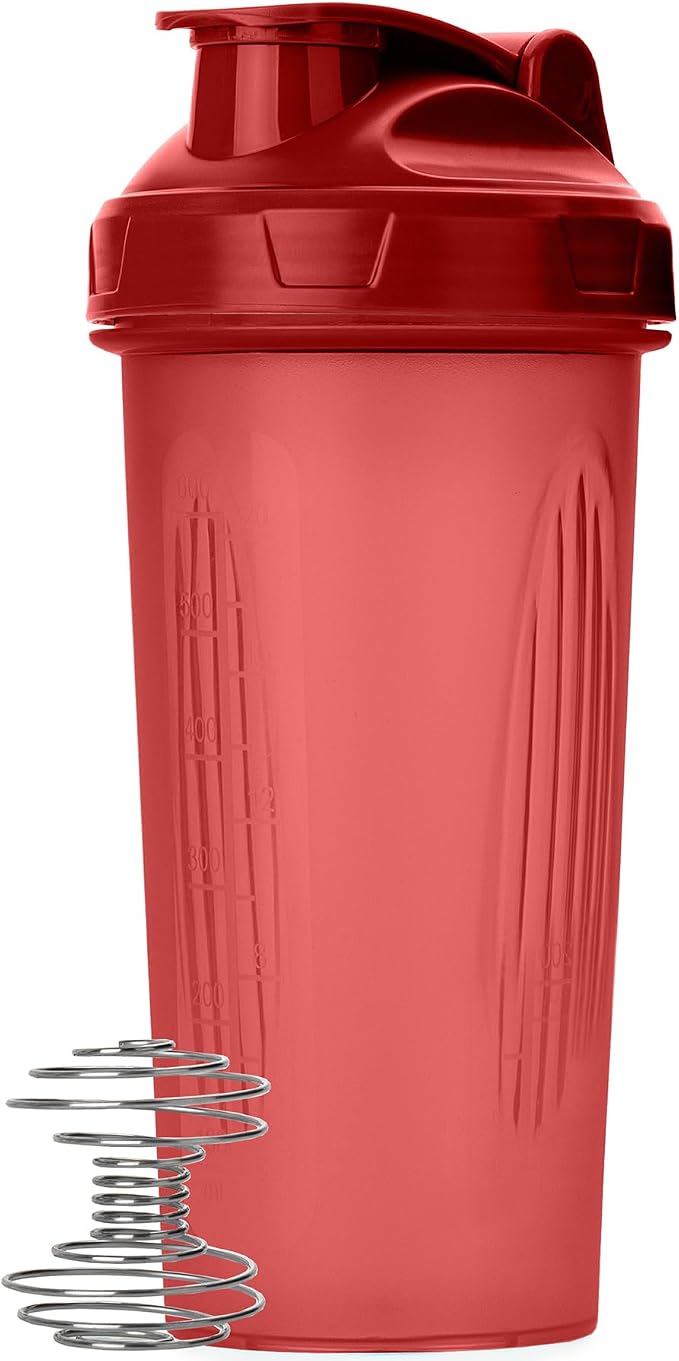 Mr. Pen- Shaker Bottles for Protein Mixes, 28 oz | Leak Proof Shaker Cups with Stainless Steel Wire Whisk Ball for Protein Shakes and Pre Workout