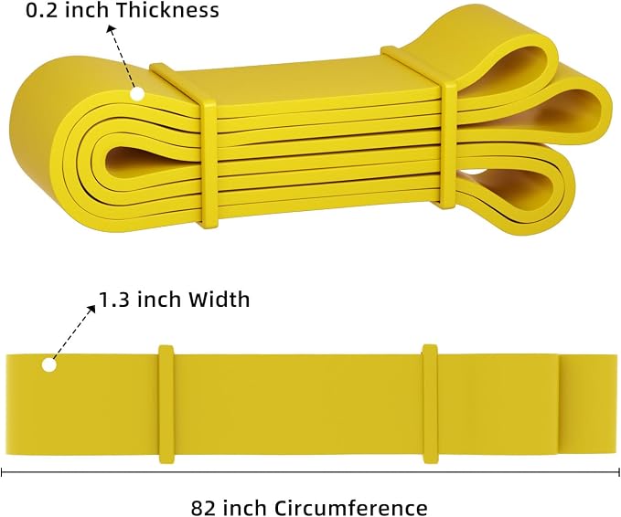 Resistance Bands, Pull Up Bands, Pull Up Assist Band Exercise Bands for Men & Women Working Out, Body Stretching, Physical Therapy, Muscle Training