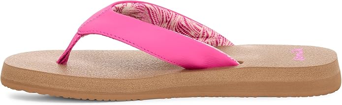 Sanuk Yoga Mat II | Flip Flops for Women | Yoga Sandals For Women | Women's Beach Sandals | Memory Foam Footbed