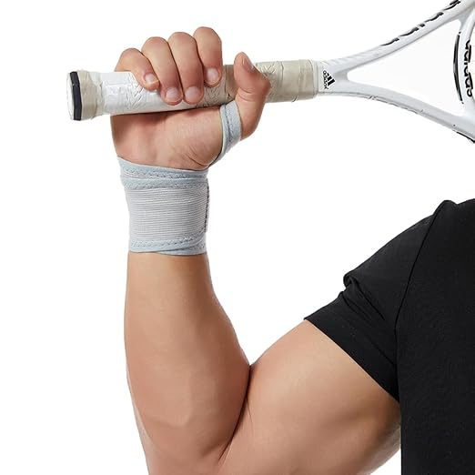 Ultra Thin Mesh Wrist Brace for Carpal Tunnel Pain Relief - Adjustable Wrist Support Strap for Arthritis, Tendonitis, Repetitive Strain Injury - Lightweight Ulnar Wrist Wraps for Workouts & Daily Use, Fits Left or Right Hand (2, Gray)