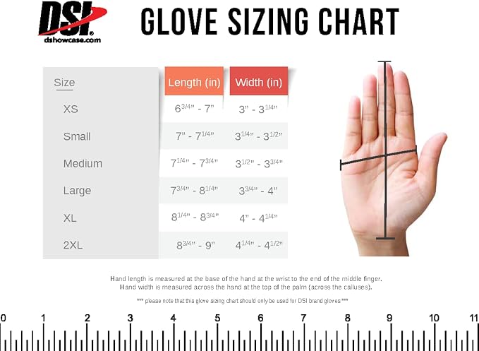 DSI Ever-Dri Color Guard Gloves