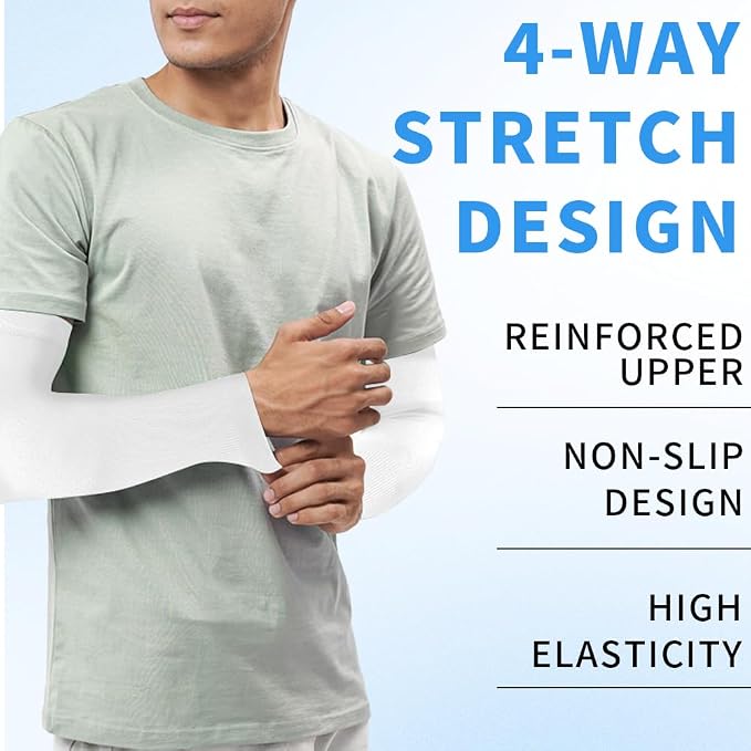 Arm Sleeves for Men Women Compression Sleeves to Cover Arms for Men Working Sun Sleeves for Men Women